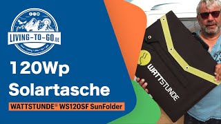 Wattstunde Solarpanel 120 Wh Perfekte Ergänzung zu meiner Solaranlage [upl. by Teplica]