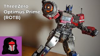 Optimus Prime ROTB  Threezero DLX Figure Review [upl. by Elfont]