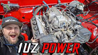 1UZ Swap Toyota Pickup Build [upl. by Starinsky528]