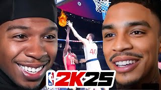 Deshae Frost amp Jay Cinco Plays NBA 2K25 [upl. by Ecilegna747]