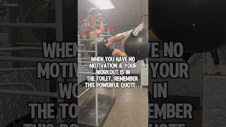 The Most POWERFUL Motivational Workout Quote Ever 💪🏽🔥🚀 shorts fitness motivation [upl. by Gwenette288]