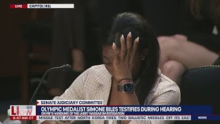 We have been failed Simone Biles testifies on Larry Nassar FBI investigation  LiveNOW from FOX [upl. by Schenck469]