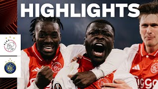 BIG WIN in the Europa League 🙌  Highlights Ajax  Maccabi Tel Aviv [upl. by Field918]