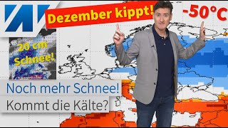 50 °C Eisige sibirische Kälte kommt ungewöhnlich früh Dezemberprognose für Deutschland stürzt ab [upl. by Noseyt]