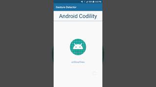 Gesture Detector Android Kotlin [upl. by Anirroc899]
