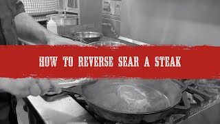 How to Reverse Sear a Steak [upl. by Itida]