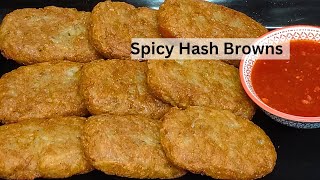 Spicy Hash Browns for Breakfast – Extra Crunchy amp Easy by FoodseasonOne [upl. by Seema230]