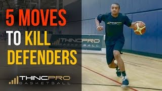 Top 5  DEADLY Basketball Moves to KILL Your Defender and Score More Points [upl. by Razal228]