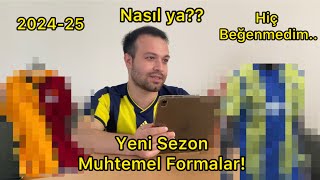 GALATASARAY FENERBAHÇE YENİ SEZON FORMALARI 2025 Sezonu Formaları Puanladık [upl. by Aronle]