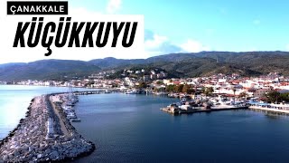 Çanakkale Küçükkuyu Gezilecek Yerler ve Kamp Alanları Küçükkuyu Drone Görüntüleri [upl. by Gigi945]