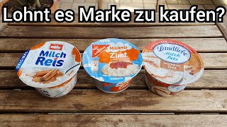 Milchreis mit Zimt von Müller Landliebe und Edeka im Test  FoodLoaf [upl. by Arua]