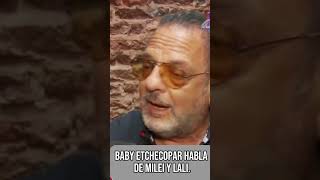 Baby Etchecopar y la polémica del presidente Milei y la cantante Lali Espósito [upl. by Issim]