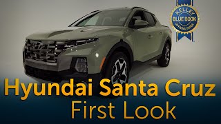 2022 Hyundai Santa Cruz  First Look [upl. by Leverett228]