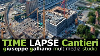 TimeLapse Cantieri Time Lapse Impianti time lapse lungo periodo time lapse edilizia cantieri scavi [upl. by Kalvin]