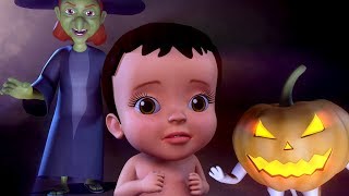 Halloween Songs for Kids  Trick or Treat Baby Songs  Infobells Hindi Rhymes [upl. by Swane]