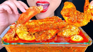 ASMR GIANT DESHELLED KING CRAB amp SHRIMP SEAFOOD BOIL MUKBANG  Eating Show  ASMR Phan [upl. by Graner327]