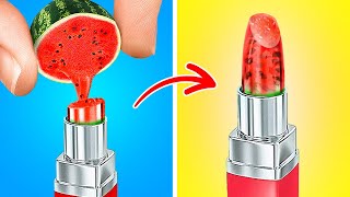 GIRLY SCHOOL HACKS AND CRAFTS 💄 Funny DIYs amp Ideas To Become Popular by 123 GO [upl. by Dong]