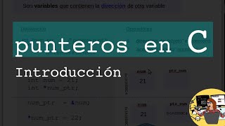 Punteros en C Introducción Aprender a Programar [upl. by Jenny]