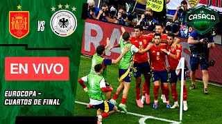 🚨 ESPAÑA vs ALEMANIA EN VIVO 🔥 UEFA EURO 2024 [upl. by Haelhsa]