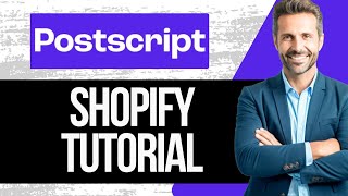 How to Setup Postscript on Shopify  Postscript Shopify Tutorial 2024 [upl. by Anilejna591]