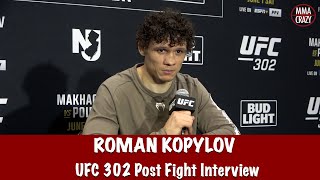 Roman Kopylov Hoping for top 15 fight next amp win over Cesar Almeida at UFC 302 [upl. by Notsud35]