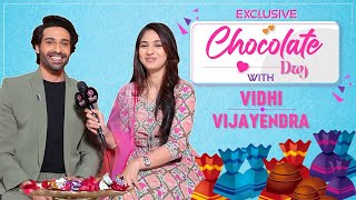 Valentines Day 2022 Vidhi amp Vijayendra Celebrate Chocolate Day With Compatibility Test  Interview [upl. by Ermeena289]