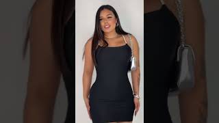 🔗Vestido GRÉCIA Curto Colado com Brilho  Look Perfeito para Festa Balada e Natal vestidosverao [upl. by Ellata975]