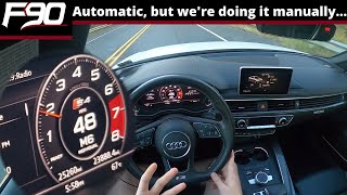 How to shift gears in an automatic car  Manual mode in an automatic car  Paddle Shifters  Part 1 [upl. by Mcdougall]