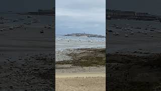 Dinard Uncovered At Low Tide autumnvibes🍁 travel 2024 shorts [upl. by Martine]