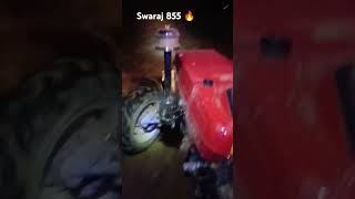 Swaraj 855 4x4 with cultivator automobile farming modified swaraj855 855loverz nishu sonalika [upl. by Wilma]