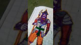 jumbo movie ke Rajkumar Vikram ki drawing [upl. by Carmen]