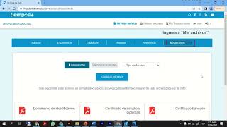 TUTORIAL  ¿Cómo adjuntar o subir tus documentos a Tiempos [upl. by Wade818]