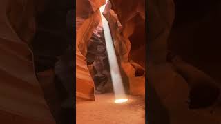 Antelope Canyon’s Magical Light Beams  The Most Stunning Slot Canyon on Earth antelopecanyon [upl. by Alarice810]