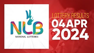 NLB Live Lottery Draw 20240404  0930 PM [upl. by Elonore895]