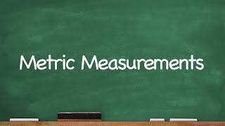 CC Metric Measurements [upl. by Mulligan]