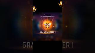 GRANDMASTER COMPLETE 💯✅ freefire grandmaster trendingshorts foryoupage shortsfeed [upl. by Venditti424]