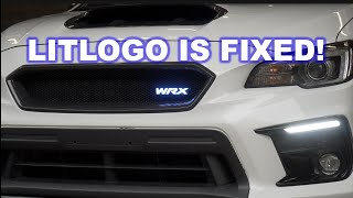 LitLogs WRX Emblem is FIXED  WRX [upl. by Way]