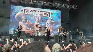 Testament  Over The Wall  Live  Summer Breeze 2023 By Metal Bootlegs [upl. by Philis190]