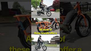 Which do you choose Check the Budget Cargo Bike Roundup on our channel ebike cargobike [upl. by Emerson]