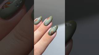 🛻🌲🍂 hoa hoa hoa 🌧️ nails nailpolish nailpolish nailhacks [upl. by Brelje717]