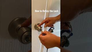 How to ReKey a Kwikset Lock without calling a locksmith shorts newhome newhomegadgets [upl. by Anilag]