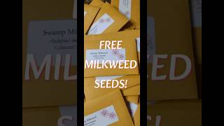 FREE SEEDS GET YOURS Milkweed Seed Giveaway amp How I pack seeds to share [upl. by Lemaceon]