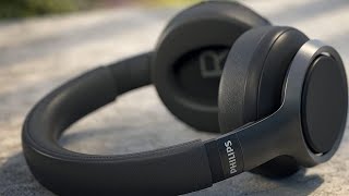 Headphone Review  Philips H9505 Hybrid Active Noise Canceling ANC Over Ear Wireless Bluetooth [upl. by Hayne850]