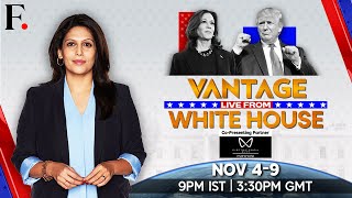 LIVE from White House  Voting Underway In Tense TrumpHarris clash  Vantage with Palki Sharma [upl. by Llirred]