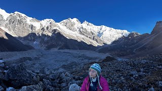 Goechela Trek VlogPart 4Thangsing to Goechelafypyoutube mountainview kanchenjungatrek sikkim [upl. by Anahsak]