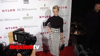 Sadie Calvano NYLON amp BCBGeneration Young Hollywood Party Red Carpet [upl. by Zweig]