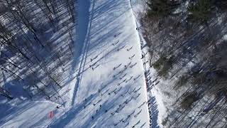 Cable WI Birkie Start 2022  22622 video 3 [upl. by Hisbe550]