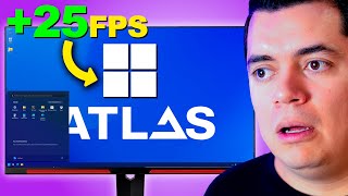 Windows ATLAS OS PROMETE  FPS en tu PC y ¡SI LO CUMPLE [upl. by Edwin671]