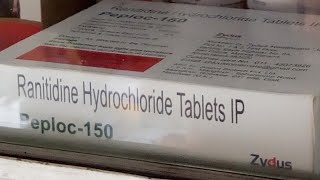 Ranitidine Hydrochloride Tablets IP Peploc 150  Full Information In Hindi [upl. by Aisan245]