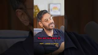 Ajay Devgan on Maa Baap ka Pyar ❤️❣️🔥 podcast maabaap maa family ajaydevgan [upl. by Esile966]